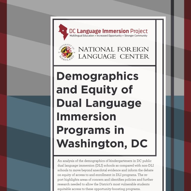 DC Language Immersion Report Cover